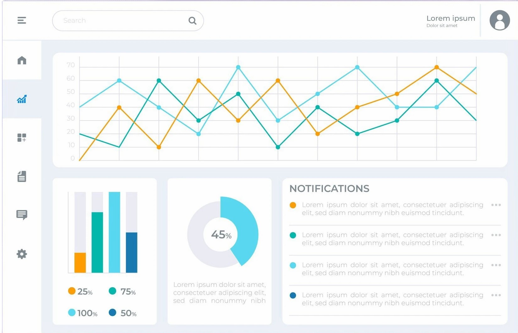 modern dashboard user panel min